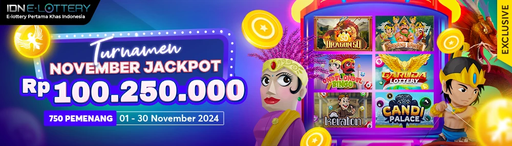 Turnamen E-Lottery November Jackpot